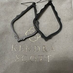 Kendra Scott Black Earrings